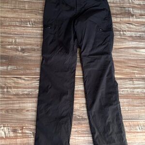 Eddie Bauer Black Women Fleece Lined Pants